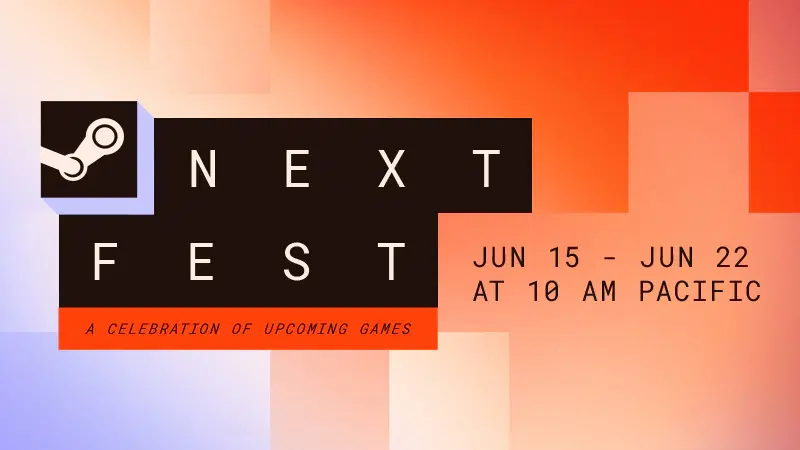 Steam Next Fest promotional banner