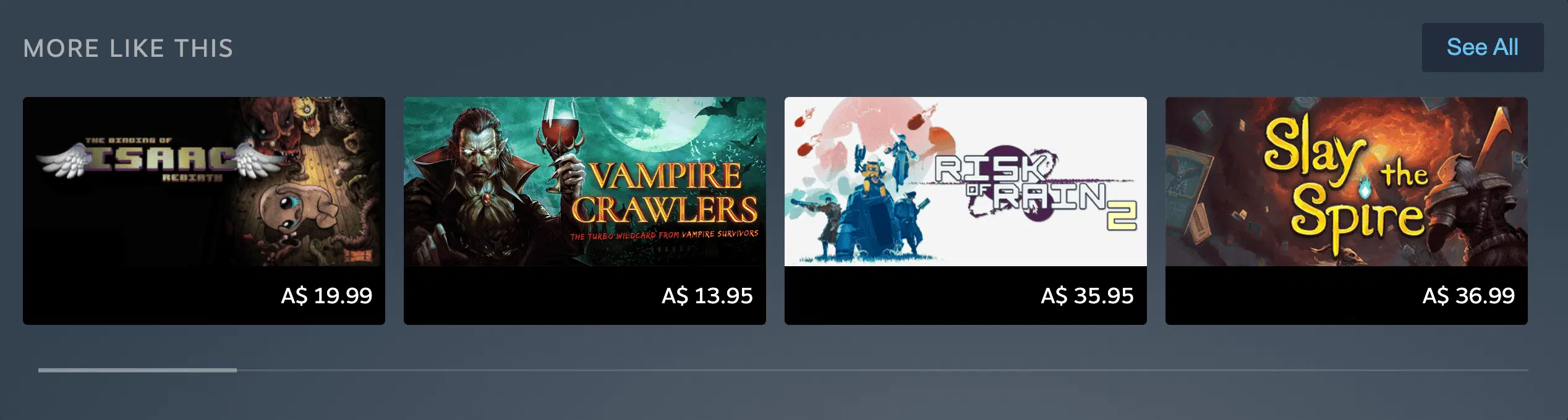 Competitor grid test — capsule art compared side by side at thumbnail size