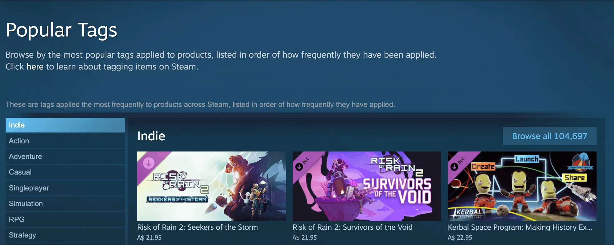 Tag Wizard in Steamworks showing tag prioritisation and suggest prioritisation button